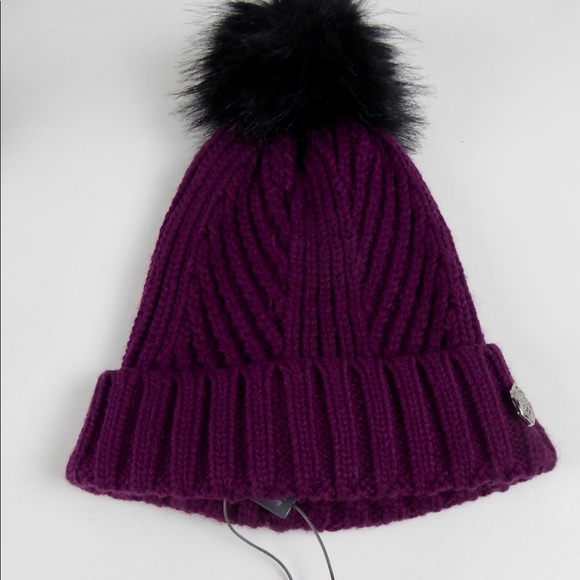 Vince Camuto Cable Knit PomPom Beanie Hat Bundle - Picture 11 of 15